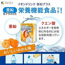 ファイン イオンドリンク亜鉛プラス みかん味 砂糖ゼロ 脂質ゼロ 国内生産 22包入×3個セット_画像3