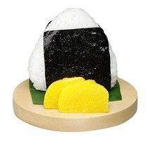 末武サンプル 食品サンプルスマホスタンド 各機種対応 おにぎり/のり stand-10049_画像1