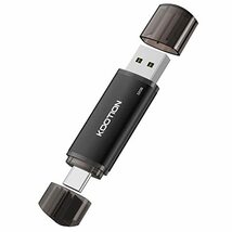 KOOTION USBメモリ 32GB タイプC 2in1 USB2.0 + Type-C デュアル usbメモリー タイプc OTG スマホ_画像1