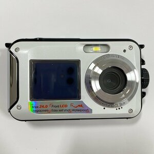Joyeux デュアルモニター防水 デジタルカメラ WPDM-WH ホワイト