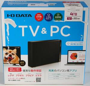 ★I・O DATA HDD-UTL4K 4TB
