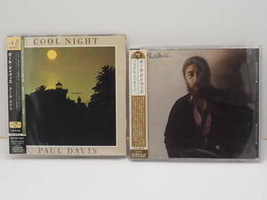 【紙ジャケットAOR CD】PAUL DAVIS ポール・デイヴィス　 ２作品 （BMGジャパン製）