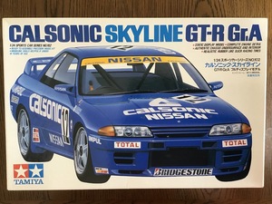 タミヤ 1/24 カルソニック スカイライン GT-R Gr.A 24102 TAMIYA CALSONIC SKYLINE R32 アセロラデカール付属