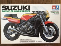 タミヤ 1/12 オートバイシリーズ NO.3 スズキ RGB500 グランプリレーサー SUZUKI RGB500 GRAND PRIX RACER_画像1