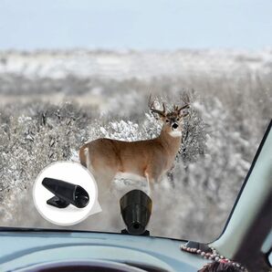 B 鹿除け笛 4個入 笛の警告デバイス アラート 超音波デイアワーニング 鹿の衝突を避ける 鹿センサー 車 オートバイ鹿笛野生生物の画像5