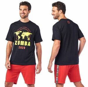 【正規品・新品】ユニセックス★ZUMBA・ズンバ★2020 Tee BK