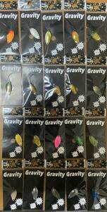 Gravity 1.65g グラビティ Deep Paradox ディープパラドックス 全カラーコンプリート 全カラー20枚セット 新品　ニュードロワー スプーン