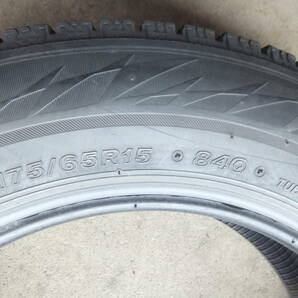 【6.8～6.3ミリ】175/65R15 ブリヂストン BLIZZAK VRX2☆4本セット 40124-10 my18,17 検)アクア フィット スイフト スペイド アクシオ の画像9