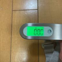 デジタルスケール はかり 計量 50kg ラゲッジチェッカー 旅行 釣り_画像5