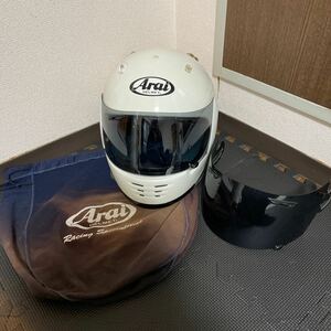 アライ フルフェイスヘルメット Arai ARAI ヘルメット バイク用品 ホワイト おまけグローブ付き IH10135h