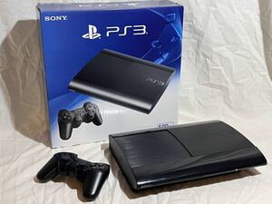  PS3 本体 セット PlayStation3　CECH-4300C ブラック 500GB ゲーム機本体 SONY ソニー　初期化/動作確認済み　箱あり