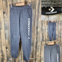 アメリカ輸入古着 コンバース CONVERSE キッズサイズ 12-13YRS 152-158cm L ダークグレー スウェットパンツ_画像1