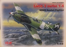 ICM　1/48　LaGG-3 series 1-4　ラグ3　戦闘機　未組立キット_画像1