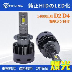デリカD:5 CV1.2.4.5 D2C/D2S/D2R LEDヘッドライト 簡単LED化 バルブ ファン ホワイト 高輝度 車検対応 HID純正交換 送料無料 ミツビシ
