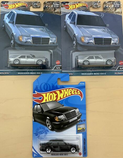 Hot wheels Mercedes Benz 500E w124 amgホットウィール ミニカー car culture canyon warriors