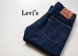 米国製 90s●Levi's リーバイス 501xx デニム パンツ ジーンズ W28 ボタン裏555 501-5900 濃紺 毛羽立ち USA vintage 古着 同日3点送料無料