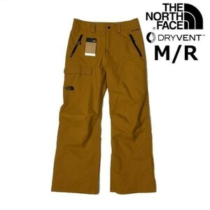 1円～!売切!【正規新品】THE NORTH FACE SEYMORE PANTS スノーパンツ セイモア US限定 DRYVENT ロゴ刺繍 撥水 スノボ(M/R)茶 190110-50