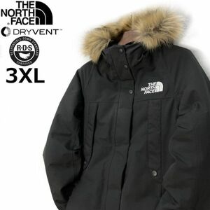 1円～!売切!【正規新品】THE NORTH FACE◆W NEW OUTERBOROUGHS PARKA ダウンコート US限定 RDS DRYVENT 撥水 防寒(3XL)黒 190122-250-c