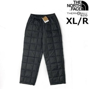 1円～!売切!【正規新品】THE NORTH FACE◆LHOTSE PANTS 中綿 ダウンパンツ US限定 レベル2 男女兼用 アウトドア 防寒(XL/R)黒 190110-100