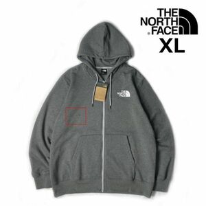 1円～!売切!【正規新品】THE NORTH FACE HALF DOME FULLZIP フルジップ パーカー US限定 男女兼用 裏起毛 アウトドア(XL)グレー181130-B-33