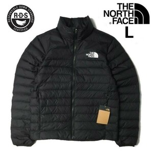 1円～!売切!【正規新品】THE NORTH FACE FLARE DOWN JACKET2 ダウンジャケット フレアダウン US限定 軽量 RDS パッカブル(L)黒 190122-85