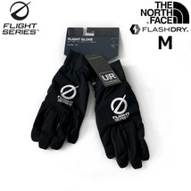 1円～!売切!【正規新品】THE NORTH FACE◆FLIGHT GLOVES 手袋 フライトシリーズ 速乾 US限定 スマホ対応 男女兼用 スキー(M)黒 181222-25_画像1