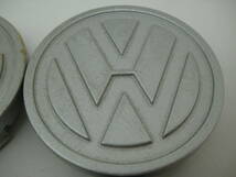 k8583 VW フォルクスワーゲン純正アルミホイール用センターキャップ中古4個 VW 1H9071213 VOTEX 1H607121 1H9 071 213 ATS_画像3