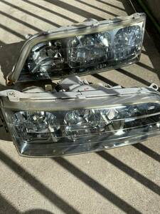 中古美品　Jzx100 マーク2 トヨタ　ツアラーV H11 後期　ヘッドライト純正　HID 右左セット Toyota Mark II JZX100 Headlight