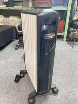 ☆ 中古 デロンギ マルチダイナミックヒーター オイルヒーター MDH12・BK 乾式 1200W 可変式 動作確認済み_画像1