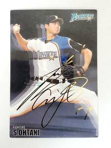  2016 カルビー 大谷翔平 AS-06 金箔サイン Calbee Shohei Ohtani