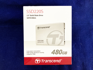 【美品・新品購入】Transcend トランセンド SSD 500GB ”SSD220S” 2.5インチ　SATA | Crucial MX500