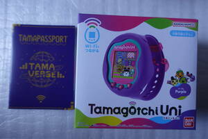 バンダイ BANDAI Tamagotchi Uni（たまごっちユニ） Purple [対象年齢：6歳～] たまごっちパスポート付 未開封 新品/即決6480円
