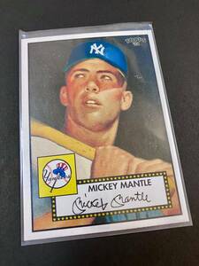 Mickey Mantle 2006 Topps 52 #311 黒 Yankees