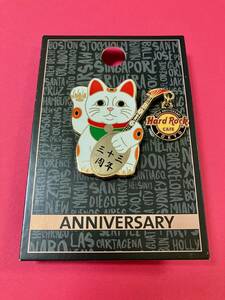  Hard Rock Cafe 東京 33周年記念 ピンバッジ ハードロックカフェ 2016 TOKYO 招き猫