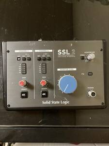 Solid State Logic SSL2 通電確認のみ　ジャンク品