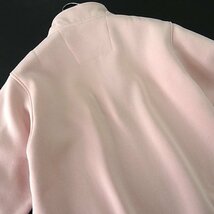 新品 ミエル 秋冬 裏暖 フリース ジャージー ハーフジップ トレーナー LL 薄桃 【TO22-1085_PINK】 MIERU AVANT-GARDE メンズ ソフト_画像5