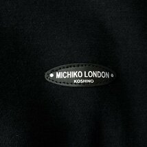 新品 ミチコロンドン 秋冬 裏暖 フリース スウェット クルーネック トレーナー LL 黒 【3WML-R260_BK】 MICHIKO LONDON KOSHINO メンズ_画像6