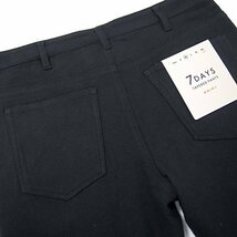 新品 タケオキクチ 起毛 7days WARM テーパード パンツ S 紺 【P33030】 THE SHOP TK 秋冬 メンズ ストレッチ ON/OFF兼用 ウォーム_画像5