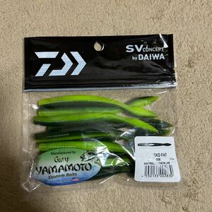 ダイワ (DAIWA) バス ワーム ゲーリーネコファット 4g WATERMELON LEMON 906 ルアー　ゲーリーヤマモト