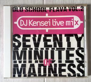 美品 MixCD / DJ Kensei live mix OLD SCHOOL FLAVA VOL.2 SEVENTY MINUTES OF MADNESS / HipHop Rap /