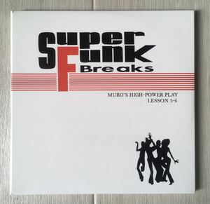 美品 MixCD 2Disc / DJ MURO - Super Funk Breaks MURO’S HIGH-POWER PLAY LESSON 5-6 / Soul Funk Dance Classics Rare Groove /