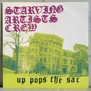 US 2LP / STARVING ARTISTS CREW - Up Pops The Sac / Jazzy HipHop Fatbeats / デトロイト アングラ ヒップホップ /