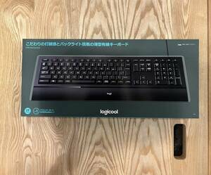 【新品未使用品】Logicool ロジクール Illuminated Keyboard K740【絶版/希少品】