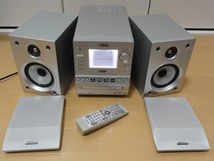 ★トレーベルト新品★Victor ビクターJVC CD/SD/USB/メモリーコンポ UX-GM50 リモコンRM-SUXGM50-S付 動作品 送料無料 _画像1