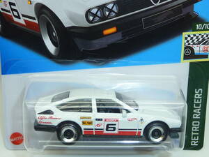 ◇ホットウィール Hot Wheels アルファ・ロメオGTV6 3.0 ALFA ROMEO GTV6 3.0◆白