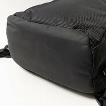 未使用タグ付き PURO プーロ BYNIGHT バックパック ブラック 黒 ナイロン USBポート内蔵 メンズ 収納多数 ビジネスバッグ シンプル bag 鞄_画像4