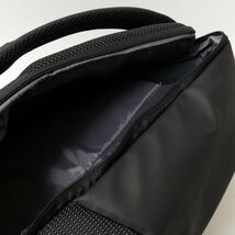 未使用タグ付き PURO プーロ BYNIGHT バックパック ブラック 黒 ナイロン USBポート内蔵 メンズ 収納多数 ビジネスバッグ シンプル bag 鞄_画像9