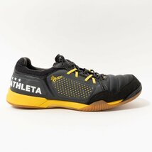 ATHLETA アスレタ ORei オーヘイ フットサルシューズ スニーカー 25.5cm ブラック イエロー スポーツ サッカー 運動 カジュアル メンズ 靴_画像1