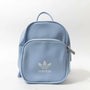 adidas Originals アディダス オリジナルス 2WAY ミニリュック ショルダーバッグ ライトブルー 合成皮革 レディース 小さめ カジュアル 鞄