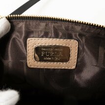 【1円スタート】FURLA フルラ イタリア製 レザー ミニショルダーバッグ 鞄 斜めがけ ファッション小物 本革 パープル ブラック グレージュ_画像10